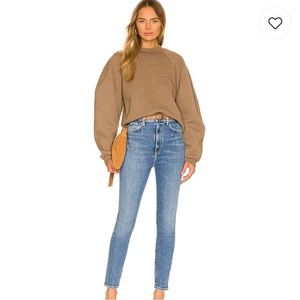 Agolde Blue Skinny Jeans